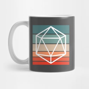 Retro D20 2 Mug